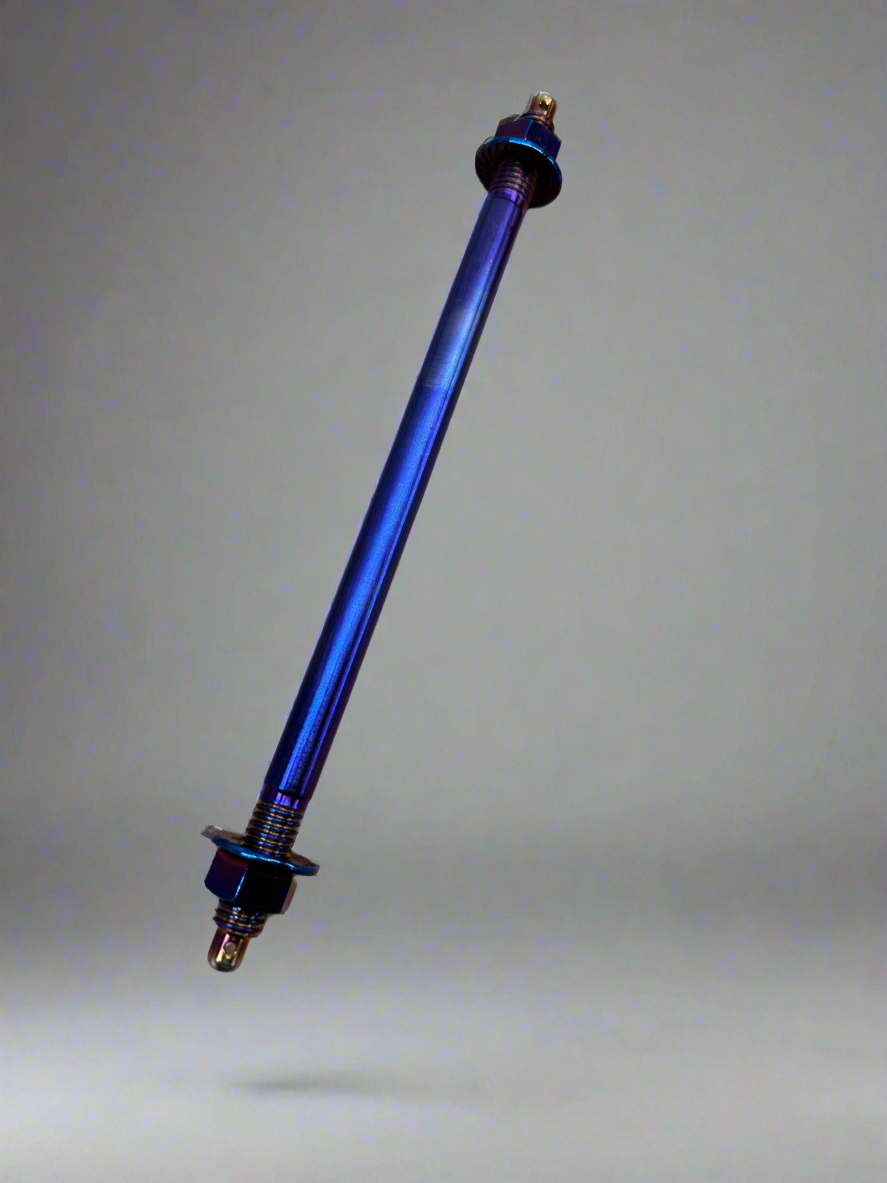 Bolt on extended swingarm